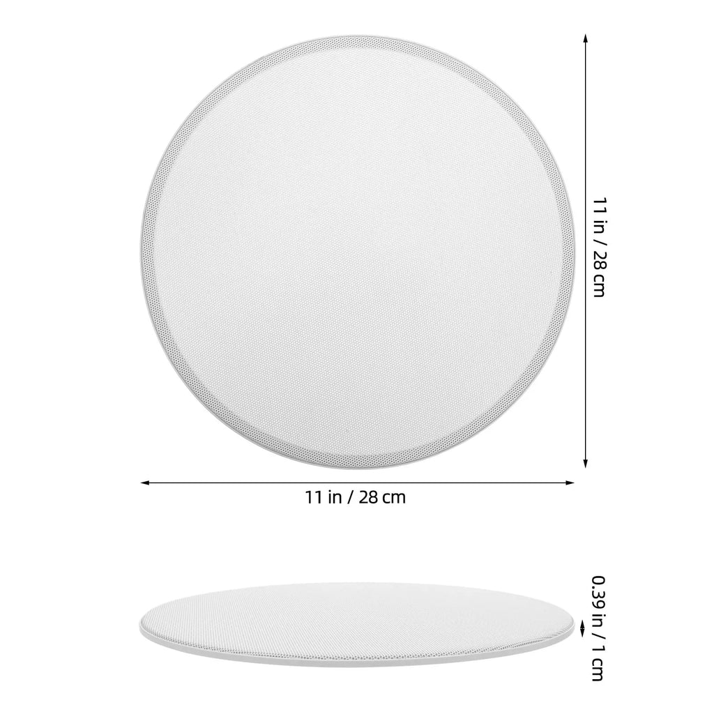White Ceiling Speaker Grill Cover Flush Mount Mesh Guard Speaker Grill Cover PLUSH
