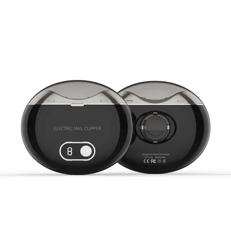 Rechargeable Electric Nail Trimmer for Adults & Kids Electric Nail Trimmer PLUSH Black