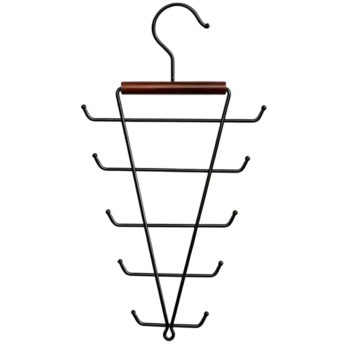 Rotating Double-Sided Vertical Clothes Hanger | Space-Saving Clothes Hanger Organizer PLUSH