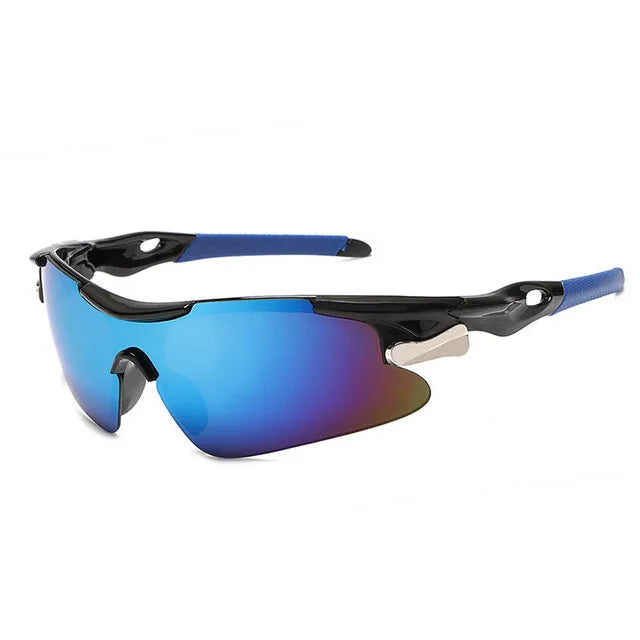 Cycling Sunglasses UV400 – Unisex Sports Bike Eyewear Cycling Sunglasses PLUSH blue