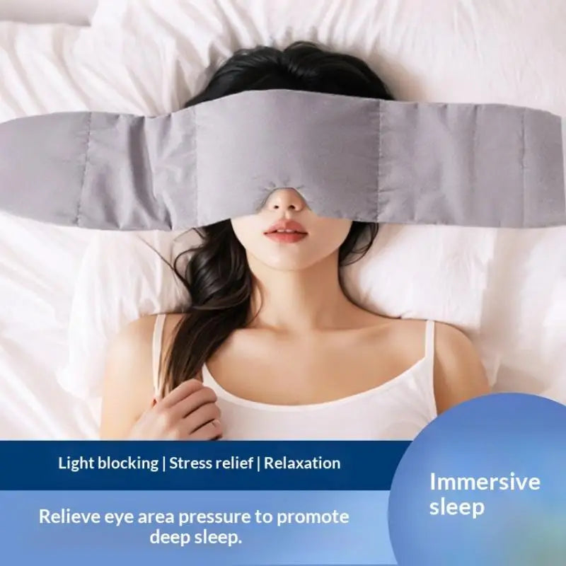 Weighted Gravity Eye Mask – Light-Blocking Sleep Mask for Men & Women Weighted Sleep Mask PLUSH