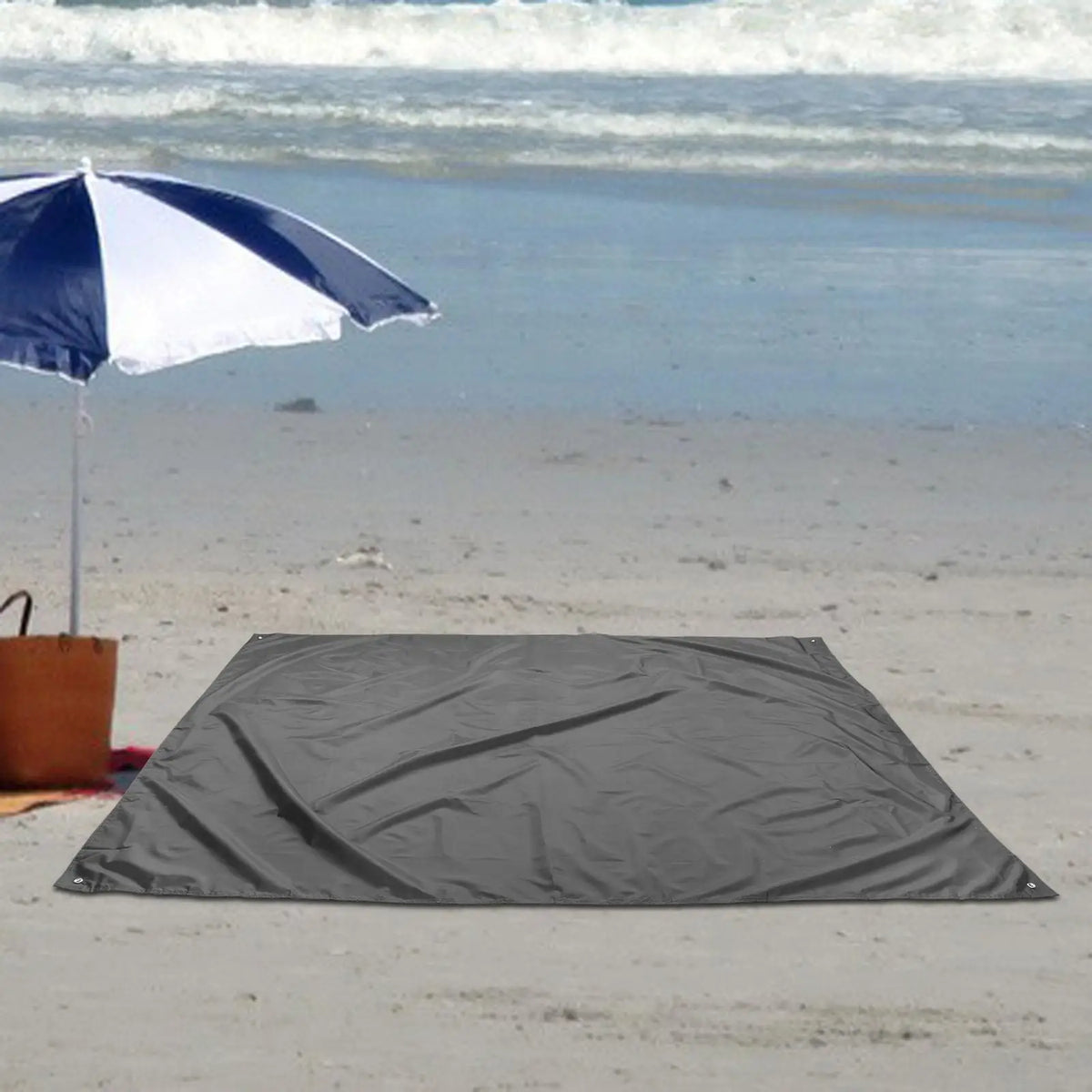 Waterproof Camping Tarp Ground Mat – Tent Footprint & Sunshade Camping Tarp Mat PLUSH Black 2