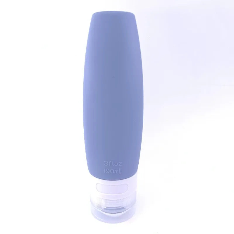 90ML Silicone Travel Dispenser Bottle – Refillable Cosmetic Travel Dispenser Bottle PLUSH