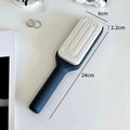 Self-Cleaning Hairbrush – Anti-Static Airbag Scalp Massage Comb Hair Brush PLUSH grey-1pcs
