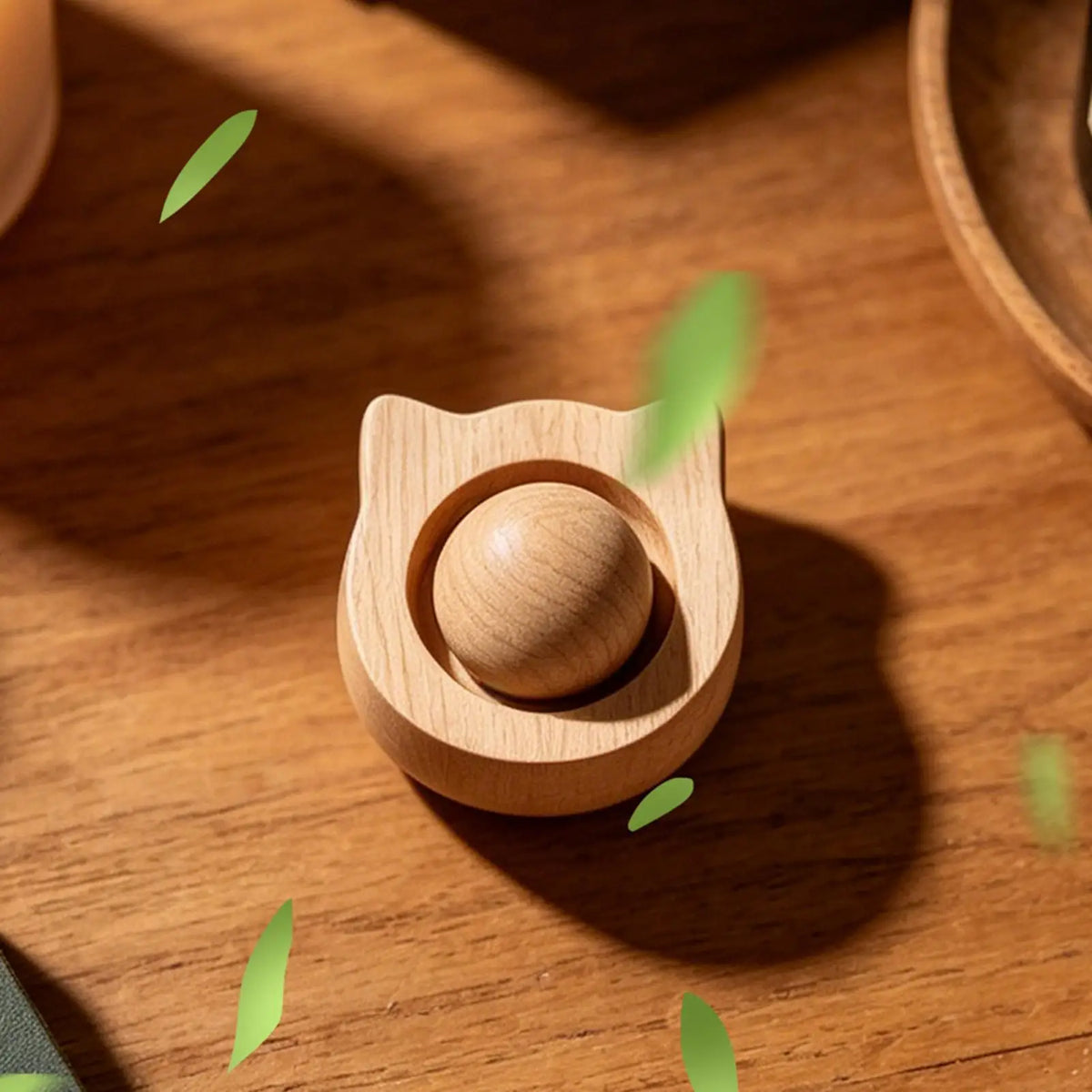 Wood Ball Essential Oil Diffuser – Home, Car & Office Aromatherapy Diffuser PLUSH