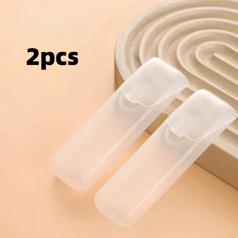 2pcs Portable Travel Storage Box – Toothpick & Dental Floss Travel Organizer Box PLUSH