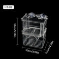 Aquarium Fish Breeder Box – Betta Fry Isolation & Hatching Box Fish Breeder Box PLUSH M