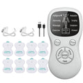 EMS Dual Output Electric Massager – 8 Modes, Full Body EMS Electric Massager PLUSH 1 host 8 patches USB Type-C