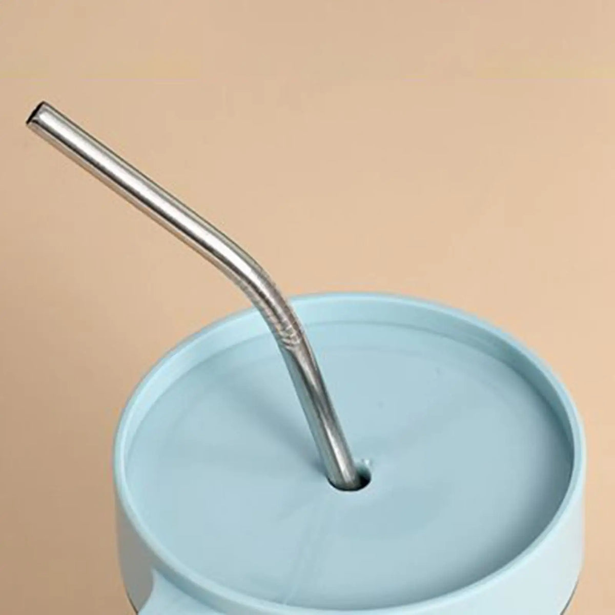 500ml Portable Breakfast Cup with Lid & Foldable Spoon Portable Food Container PLUSH