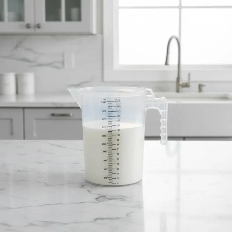Food Grade Plastic Measuring Cup with Scale | 500ml–5000ml Measuring Cup PLUSH