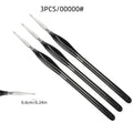 Fine Tip Paint Brush Set 3/6Pcs – Nylon Acrylic & Miniature Art Fine Tip Paint Brushes PLUSH 3PCS