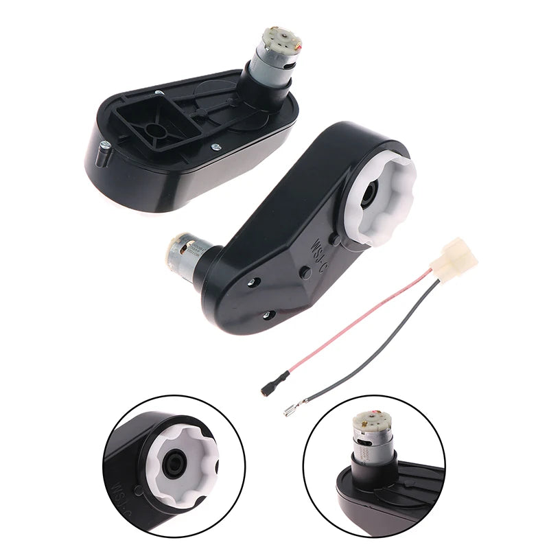 RS390 Electric Motor 6V/12V 15000–20000RPM for Kids Ride-On Cars Ride-On Car Motor PLUSH