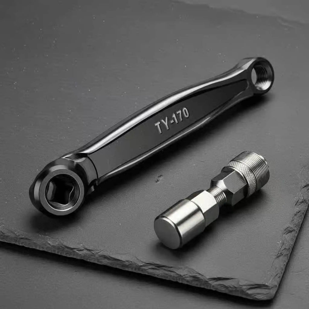 Square Hole Bicycle Crank Arm Set 42T – Mountain & Road Bike Bicycle Crankset PLUSH