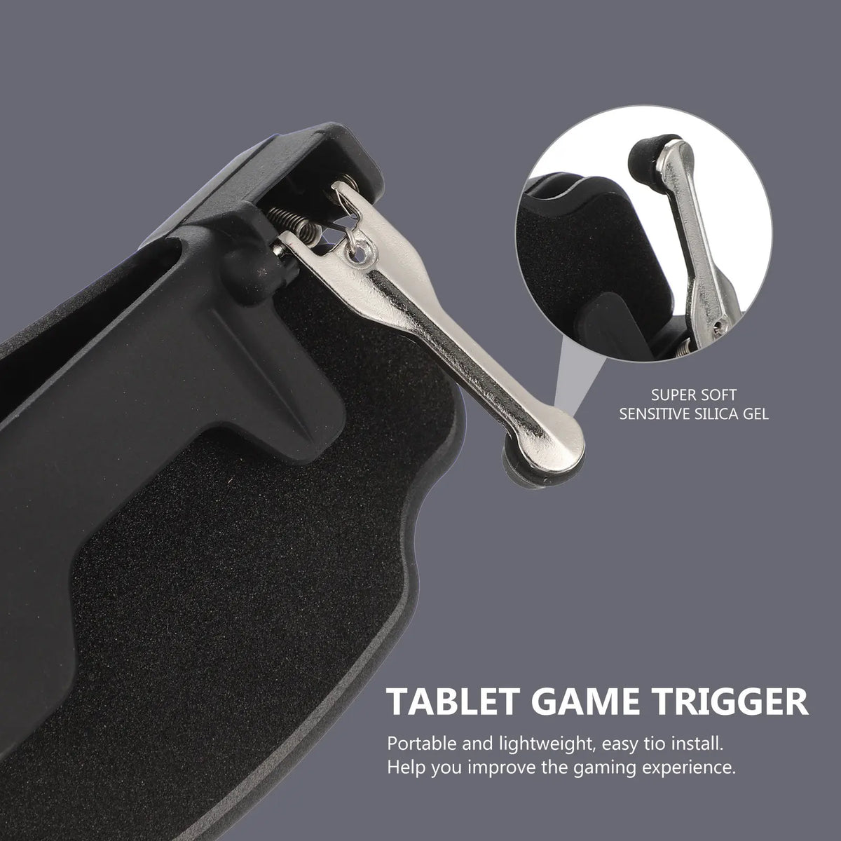 Foxnovo Mobile Gaming Triggers – 1 Pair Phone Game Controller Mobile Game Controller PLUSH