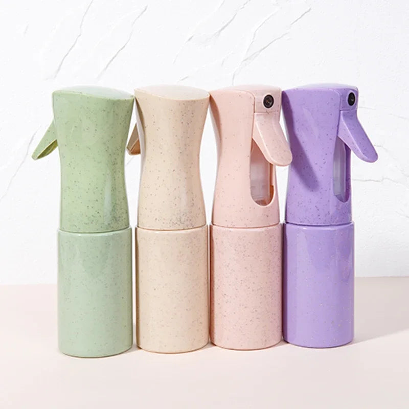 150ml Wheat Straw Fine Mist Spray Bottle – Refillable Hair Salon Hair Salon Spray Bottle PLUSH