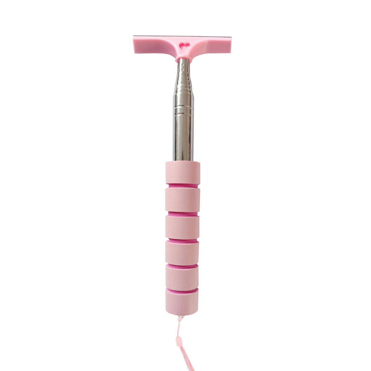 Telescopic Car Rearview Mirror Wiper & Auto Glass Cleaner Auto Glass Cleaner PLUSH Pink