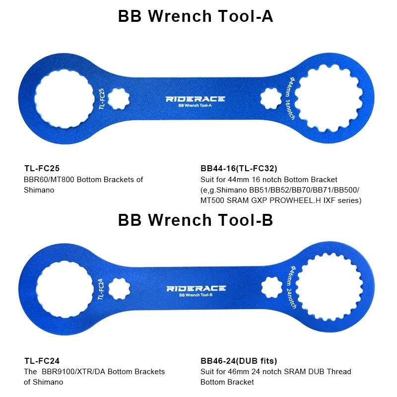 DUB BB Bottom Bracket Wrench for SRAM Shimano Bike Tool Bike Repair Tool PLUSH