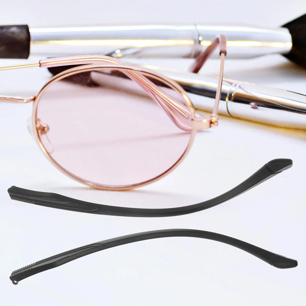 TR90 Eyeglass Temple Arms Replacement – 1 Pair Universal Fit Eyeglass Temple Arms PLUSH