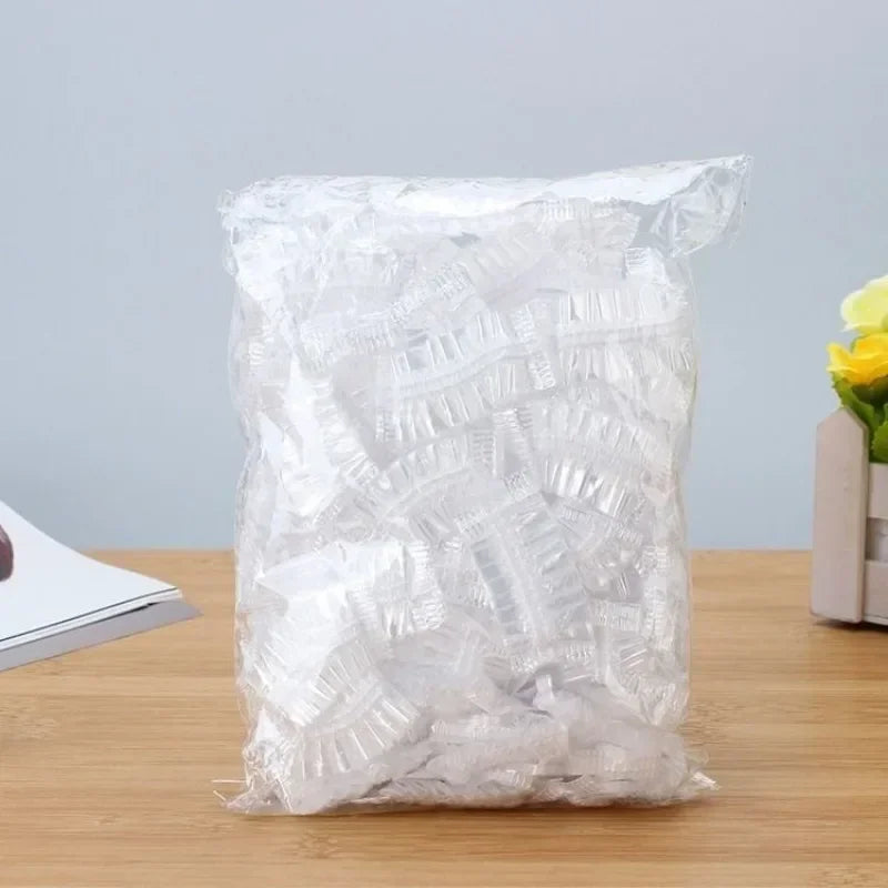 100pcs Disposable Hair Dye Ear Covers – Waterproof Earmuffs Hair Dye Accessories PLUSH