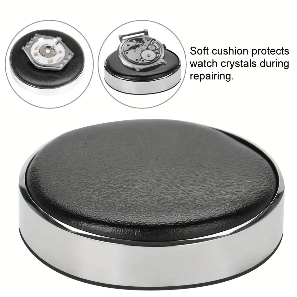 Leather Watch Movement Casing Cushion Pad – Watch Repair Tool Watch Repair Tool PLUSH big
