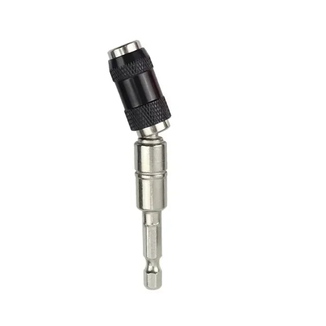 1/4" Hex Magnetic Drill Bit Extension Rod Quick Change Holder Drill Bit Holder PLUSH Silver 88mm