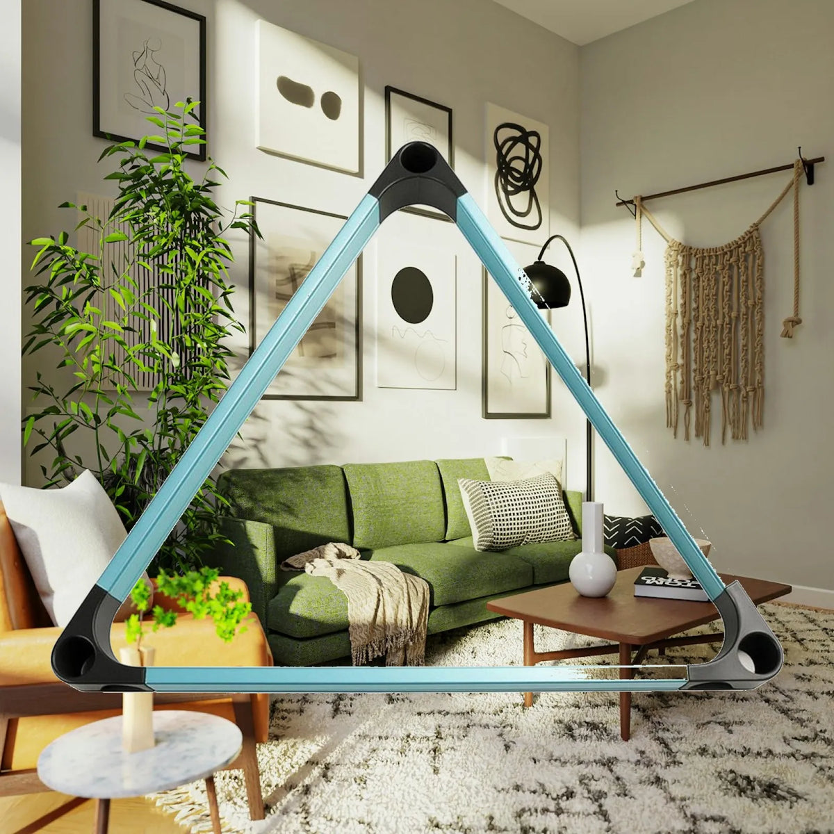 Detachable Aluminum Pool Triangle Rack – Billiards Ball Rack Billiards Ball Rack PLUSH