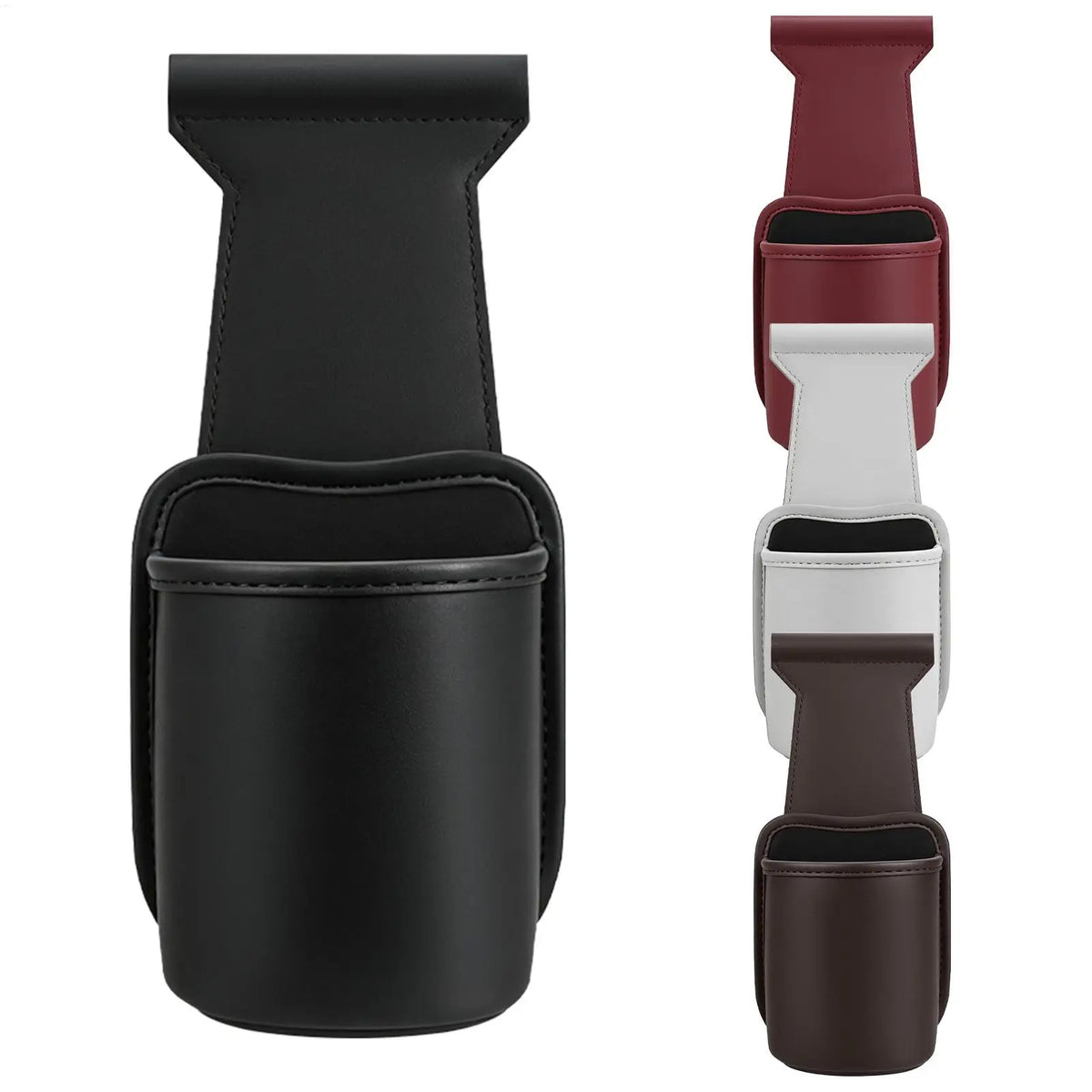 Car Door Cup Holder – Universal Glove Box Drink Organizer Car Cup Holder PLUSH