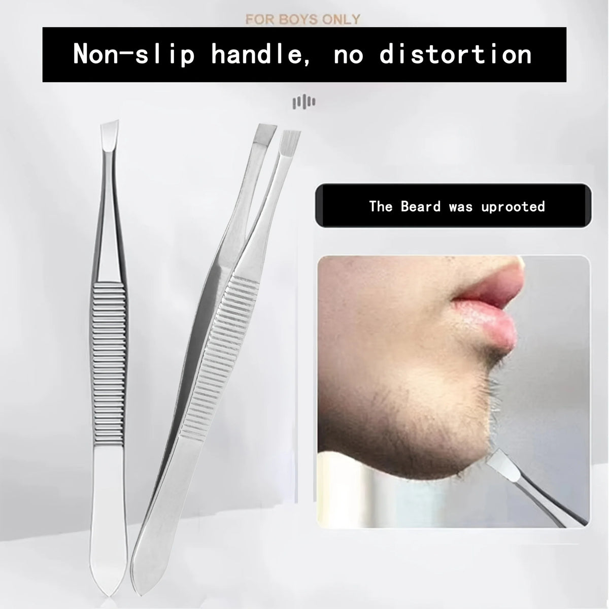 Precision Slant Tip Eyebrow Tweezers for Men & Women Eyebrow Tweezers PLUSH