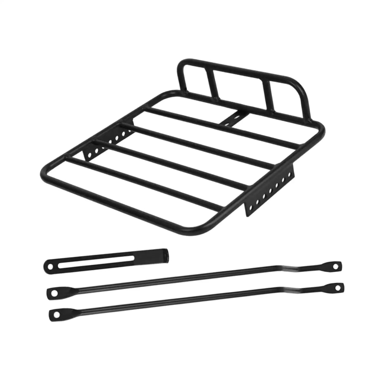 Dolity Steel Bike Front Cargo Rack – Heavy Duty Carrier Bike Cargo Rack PLUSH