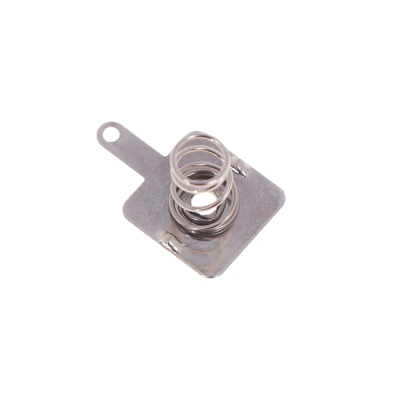 5-Set AA Battery Spring & Contact Plate Replacements – Silver Battery Contact Parts PLUSH