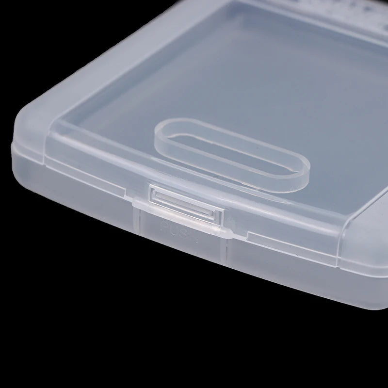 Clear Game Gear Cartridge Case – Protective Storage Display Box Cartridge Storage Case PLUSH