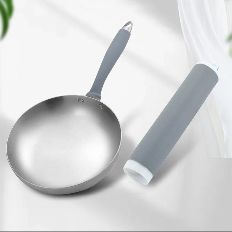 Silicone Pan Handle Cover – Heat Resistant Sleeve Protector Pan Handle Cover PLUSH