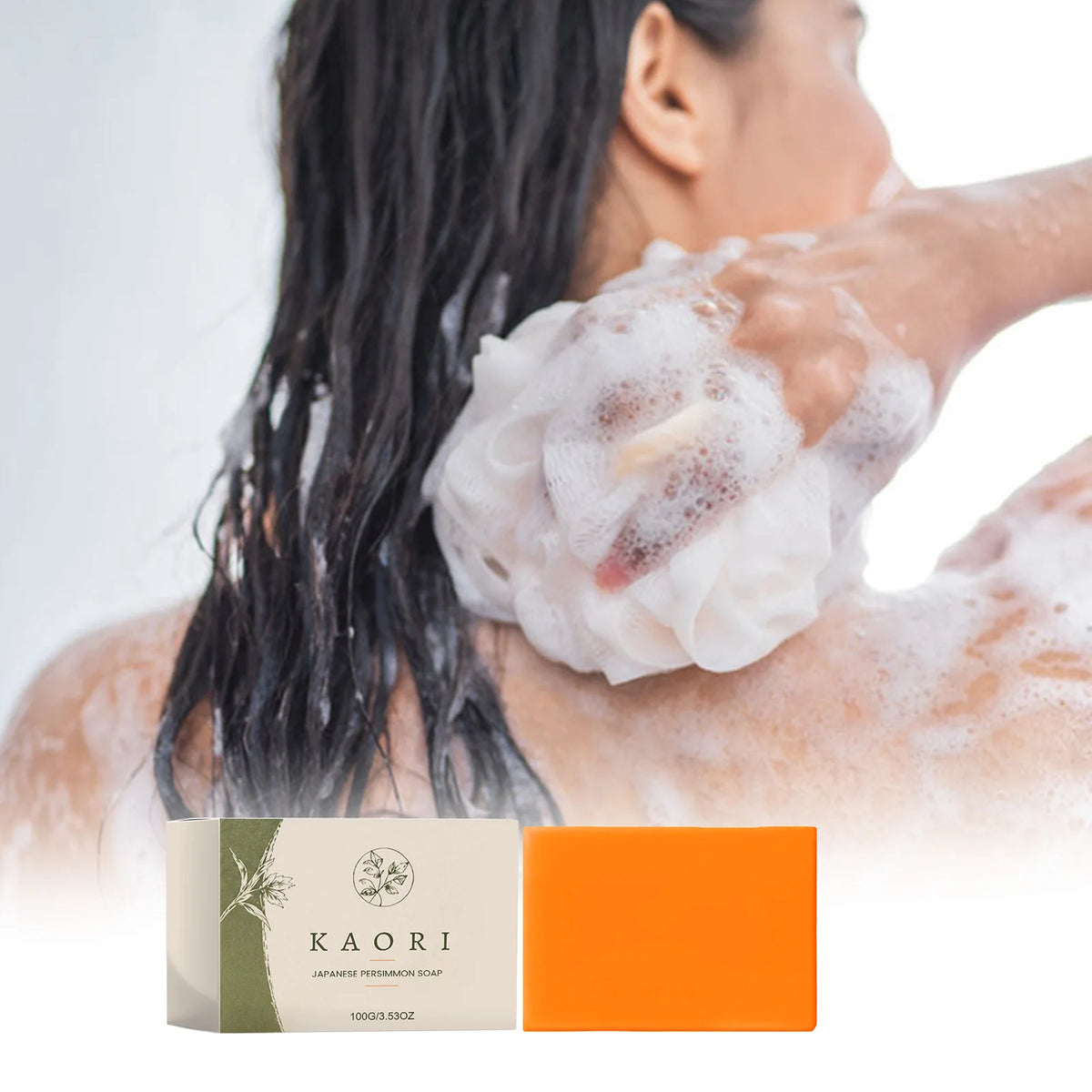 Persimmon & Avocado Body Soap – Oil Control & Fresh Scent Body Cleansing Soap PLUSH