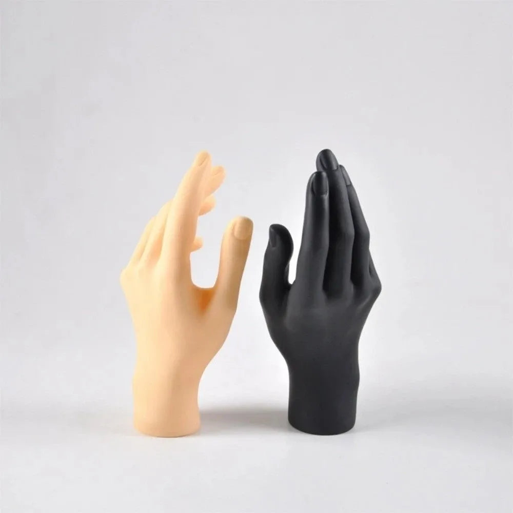 PVC Hand Model Ring & Watch Display Stand – 3 Styles Jewelry Display Stand PLUSH
