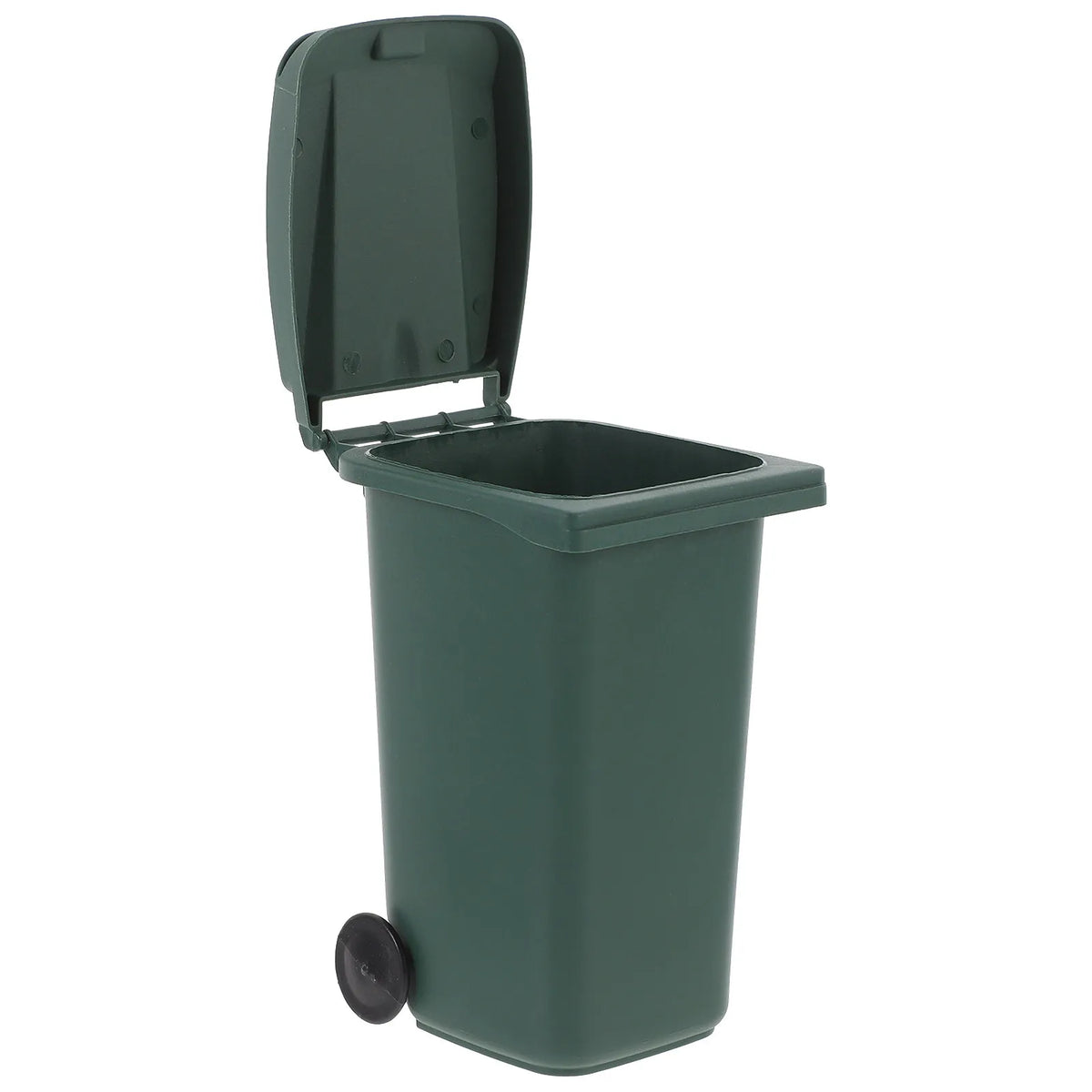 Mini Desktop Trash Can with Lid – Small Plastic Waste Bin Desktop Trash Can PLUSH