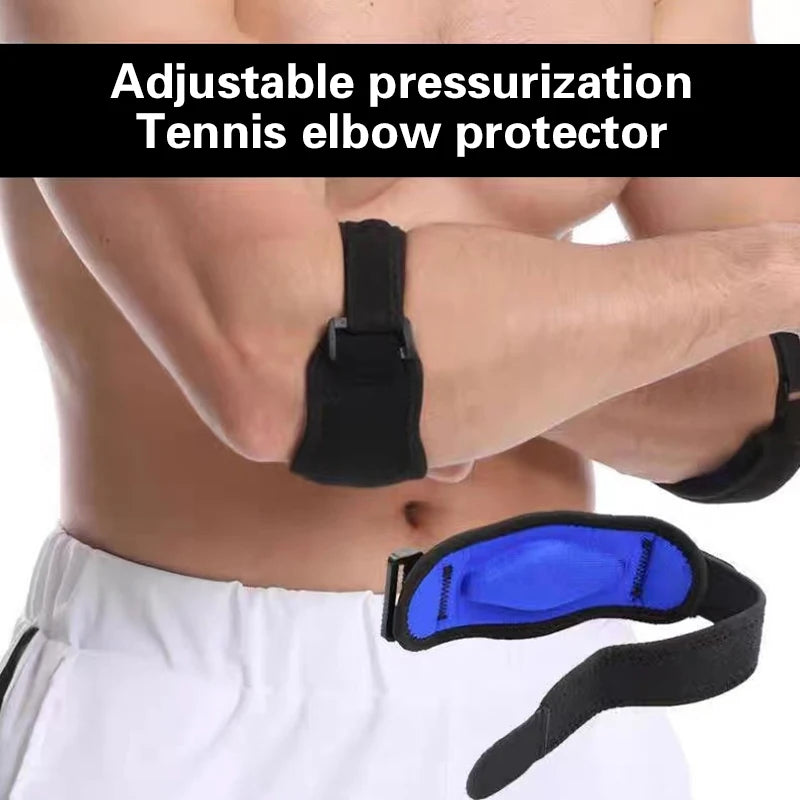 Adjustable Elbow Support Strap – Sports Brace for Tennis & Golf Elbow Support Brace PLUSH