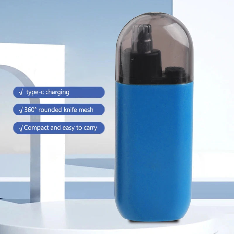 USB Rechargeable Electric Nose Hair Trimmer | Mini Compact Nose Hair Trimmer PLUSH