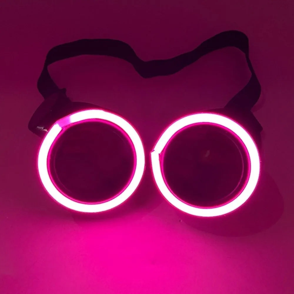 LED Glowing Glasses – Light Up Party Eyewear for Festivals LED Party Glasses PLUSH