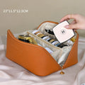 Travel Makeup Bag & Cosmetics Organizer | Skincare Storage Box Cosmetics Organizer PLUSH Travel Makeup Bag