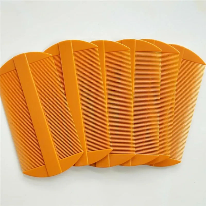 2-Pack Double-Sided Fine Tooth Lice & Nit Comb | Hair Care Lice & Nit Comb PLUSH