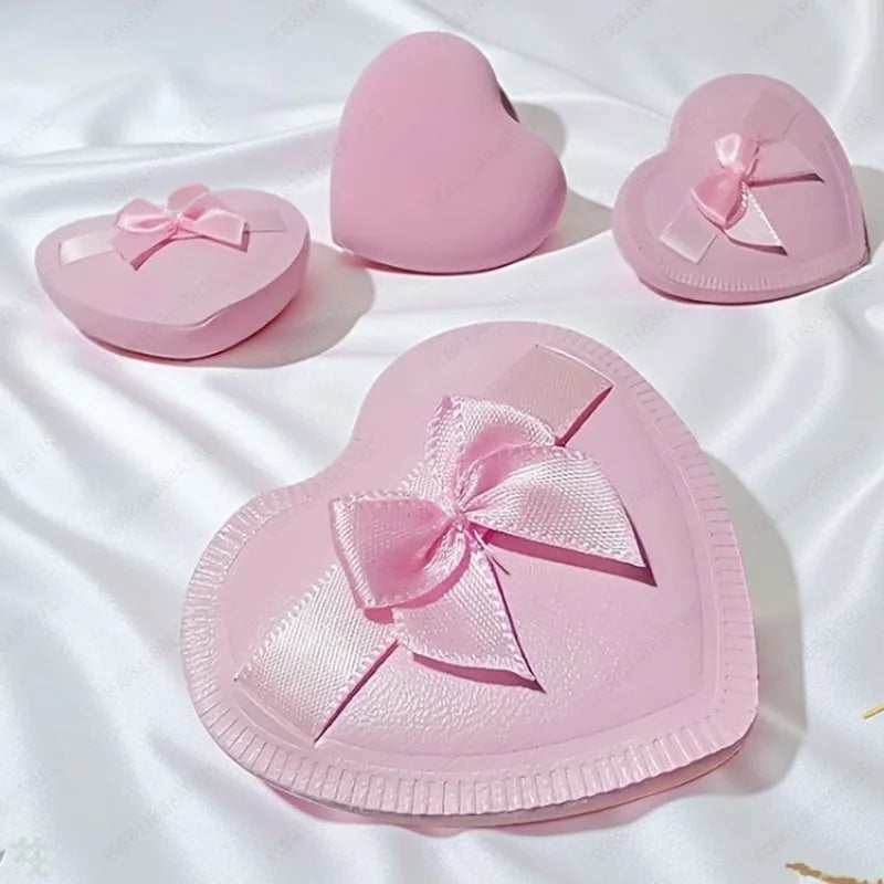 Heart Bow Air Cushion Powder Puff – Dry & Wet Use | Purple Makeup Powder Puff PLUSH
