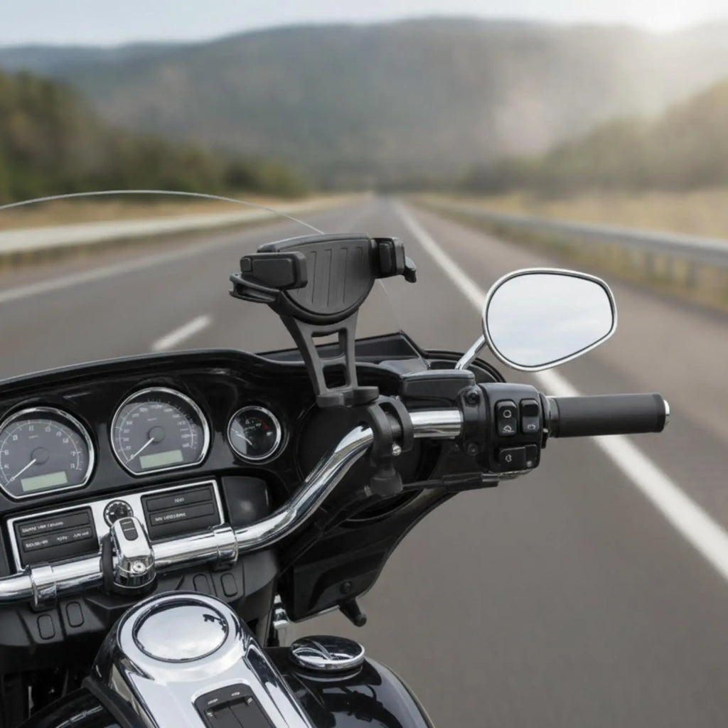 Motorcycle Phone Mount Ball Joint Adjustable – Perch Holder Motorcycle Phone Mount PLUSH