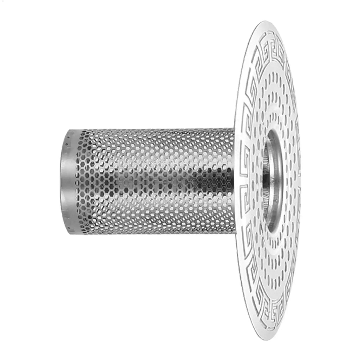 Stainless Steel Shower Drain Hair Catcher & Sink Strainer Drain Hair Catcher PLUSH