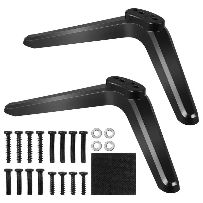 Universal Tabletop TV Stand 32–55 Inch – 2pcs Bracket Set TV Stand Bracket PLUSH
