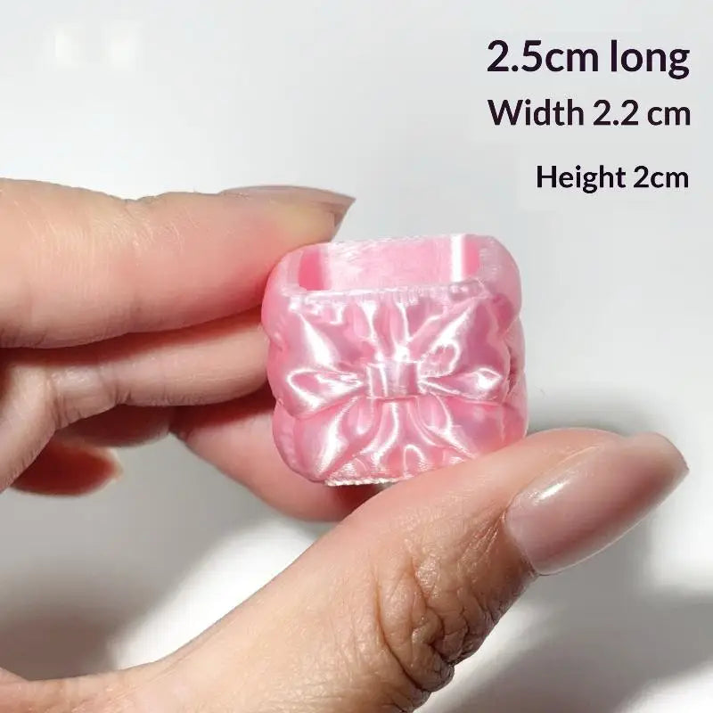 Pink 1:12 Miniature Cosmetic Storage Box – Dollhouse Accessory Dollhouse Miniature PLUSH A6