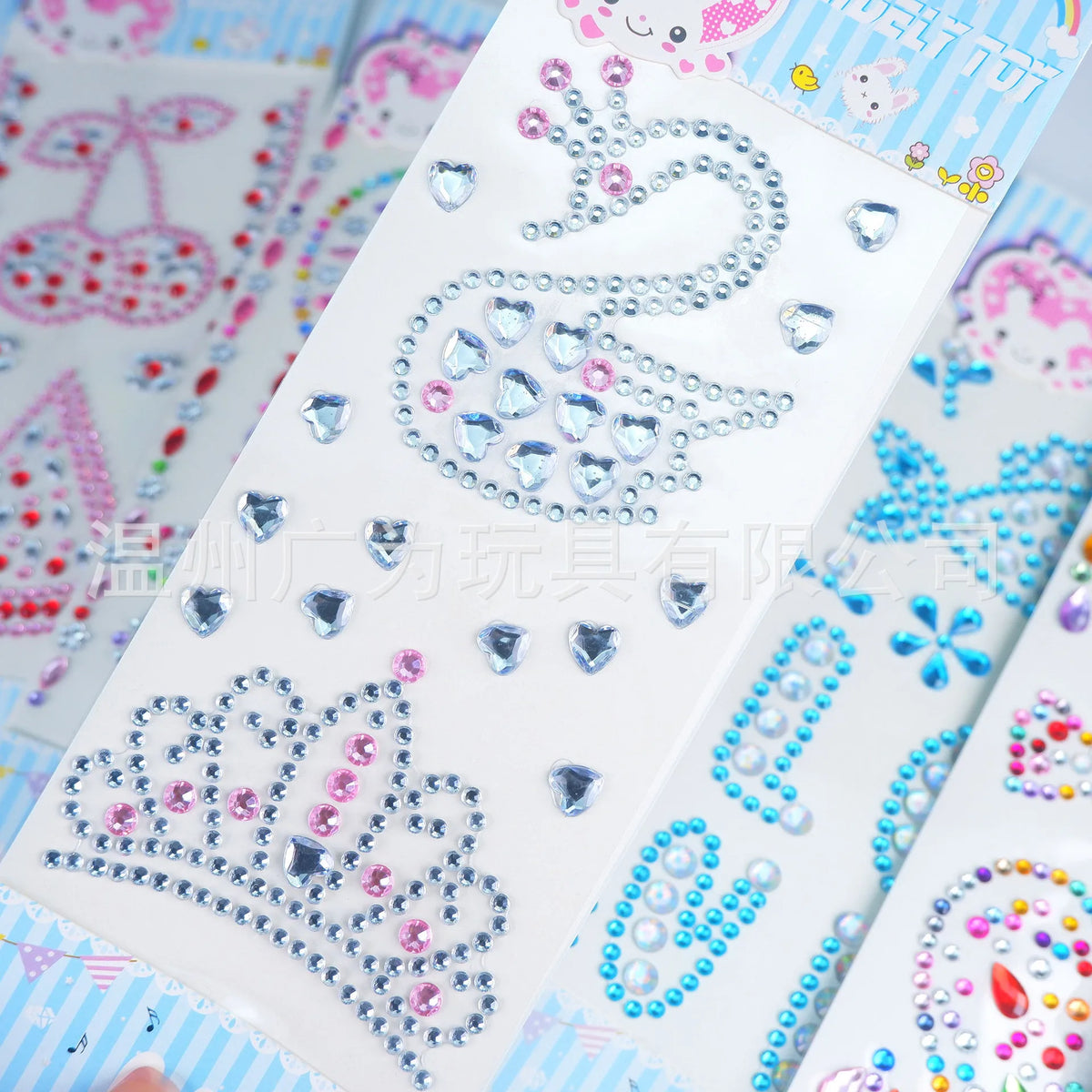 Colorful Rhinestone Gem Stickers – Self-Adhesive Face & Body Bling Gem Body Stickers PLUSH xtehg