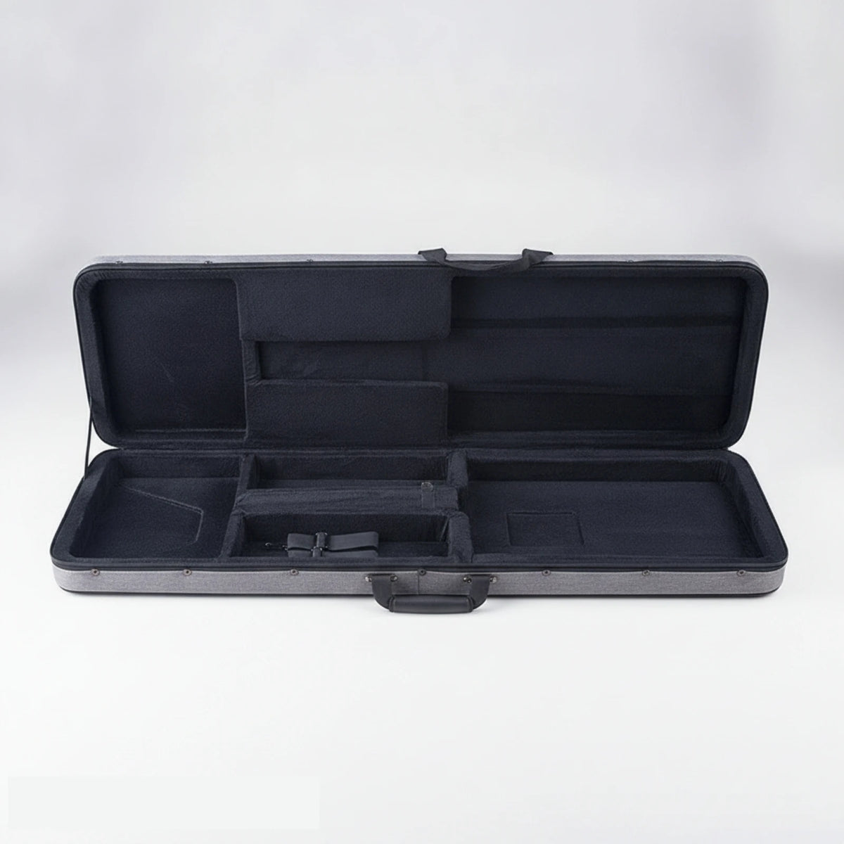 39" Foam Shell Electric Guitar Hard Case – Lightweight & Slim Electric Guitar Case PLUSH