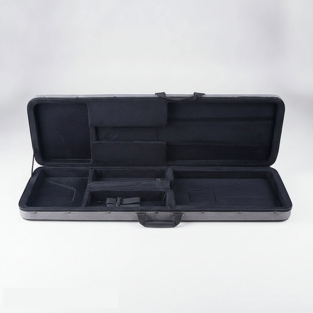 PLUSH 39" Foam Shell Electric Guitar Case – Slim Lightweight Electric Guitar Case PLUSH