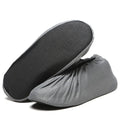 Thick Reusable Non-Slip Shoe Covers – Washable Floor Protectors Reusable Shoe Covers PLUSH Gray