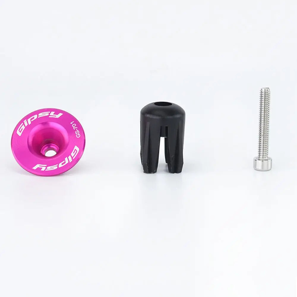 Alloy Bicycle Handlebar End Caps – Bar Plug Grips 1 Pair Handlebar End Caps PLUSH